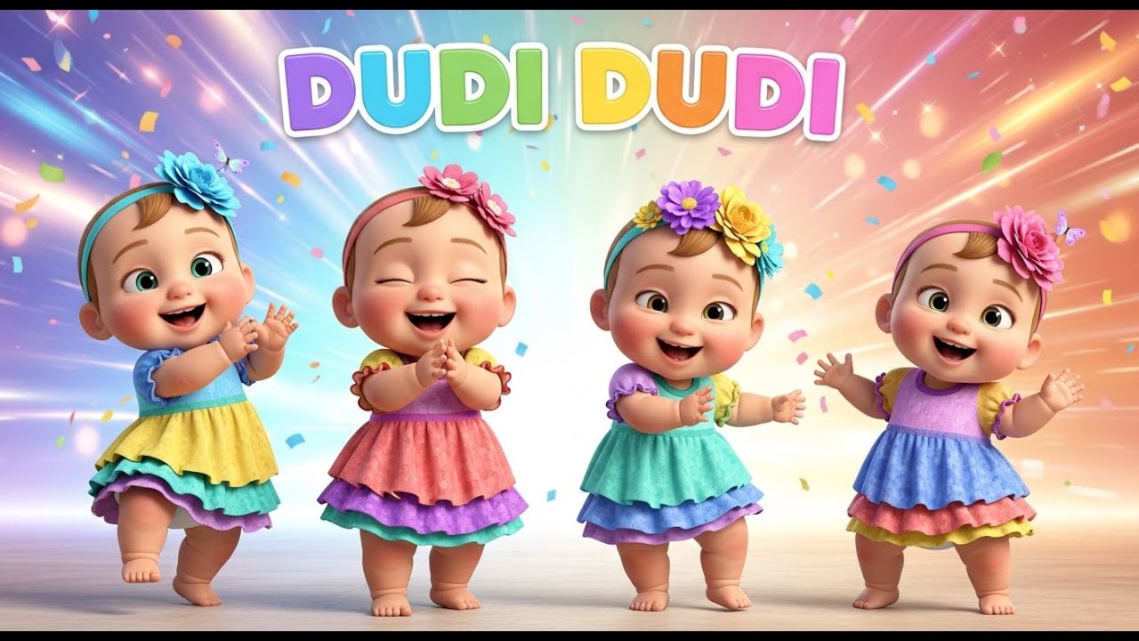 Dudi Dudi Dam Dam Dance | Dodi Dodi Dum Dum Kids Dance  | Funny Kids Videos | Kids Rhymes #dudidudi