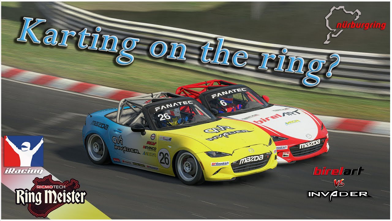 Kart Chassis? - Mazda MX-5 at Nürburgring - iRacing Replay