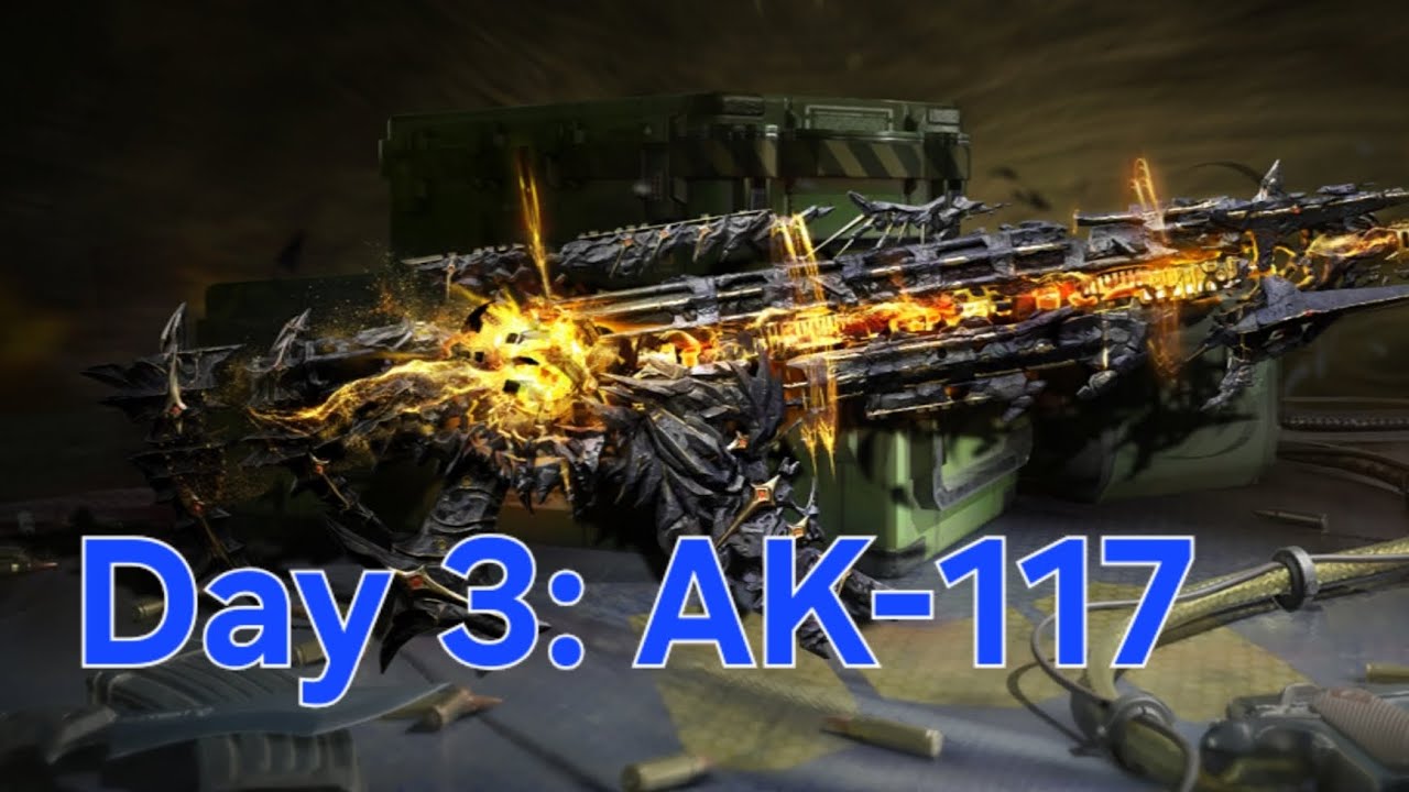 Using every gun in codm Day 3 :AK-117 