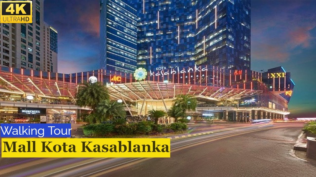 Walking in Jakarta [4K] - MALL KOTA KASABLANKA