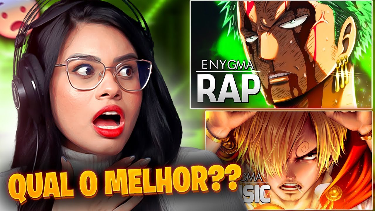Fanit Reagindo a Rap do Zoro e Sanji 2 em 1 | Enygma (One Piece)