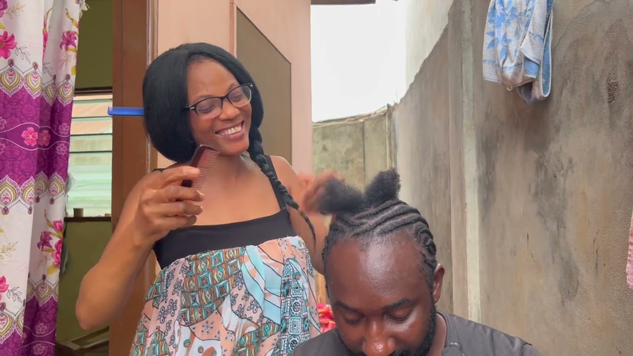 Wash And Cornrow My Hair In Porto Novo 🇧🇯 - Republic Of Benin 🇧🇯 Ep4