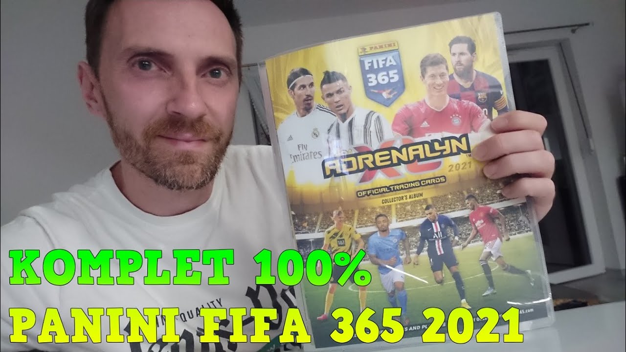 HIT!!! PANINI FIFA 365 2021 - PREZENTACJA MOJEGO ALBUMU - KOMPLET 100%