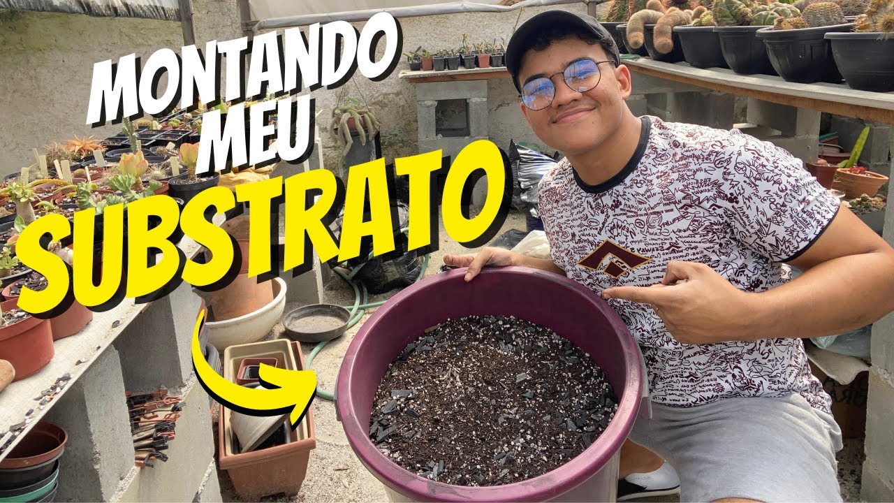 APRENDA A MONTAR O MELHOR SUBSTRATO PRA CACTOS E RD’s