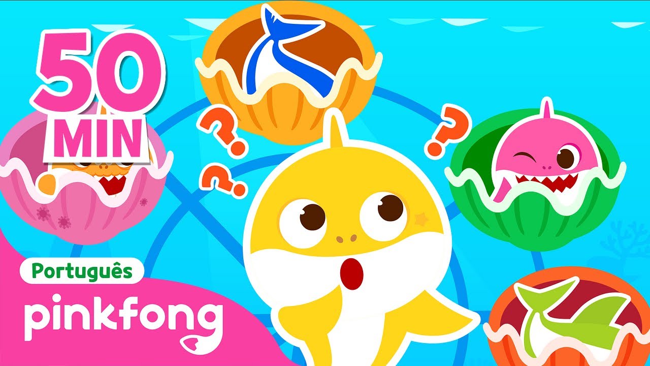 Esconde-Esconde com Família Tubarão 3 🎡 | +Completo | Pinkfong, Bebê Tubarão! Canções para Crianças