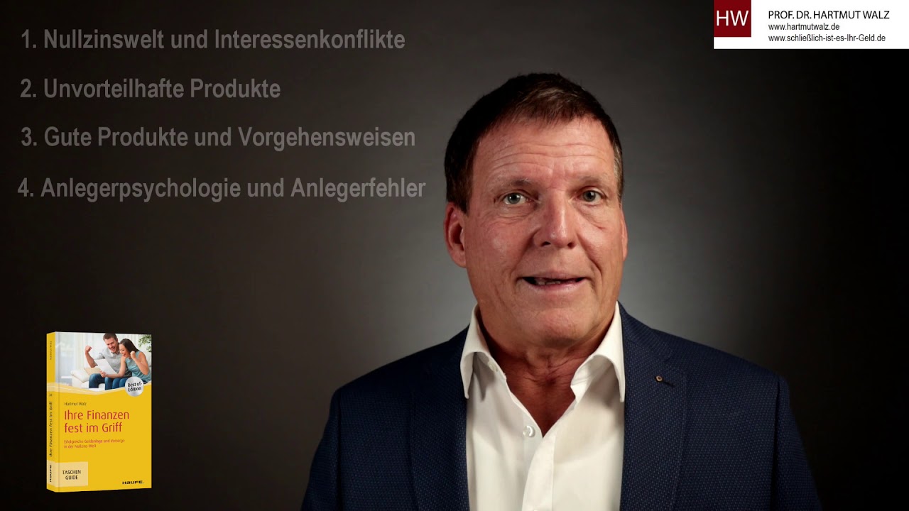 Ihre Finanzen fest im Griff - Hartmut Walz