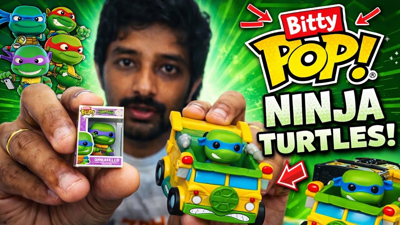 TMNT Layer Funko Bitty Pop Unboxing 