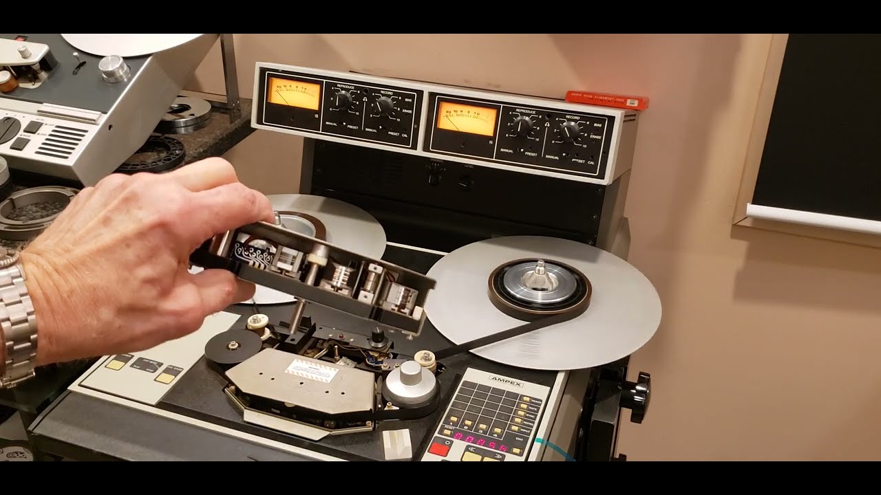 Ampex ATR-102 running 1/2