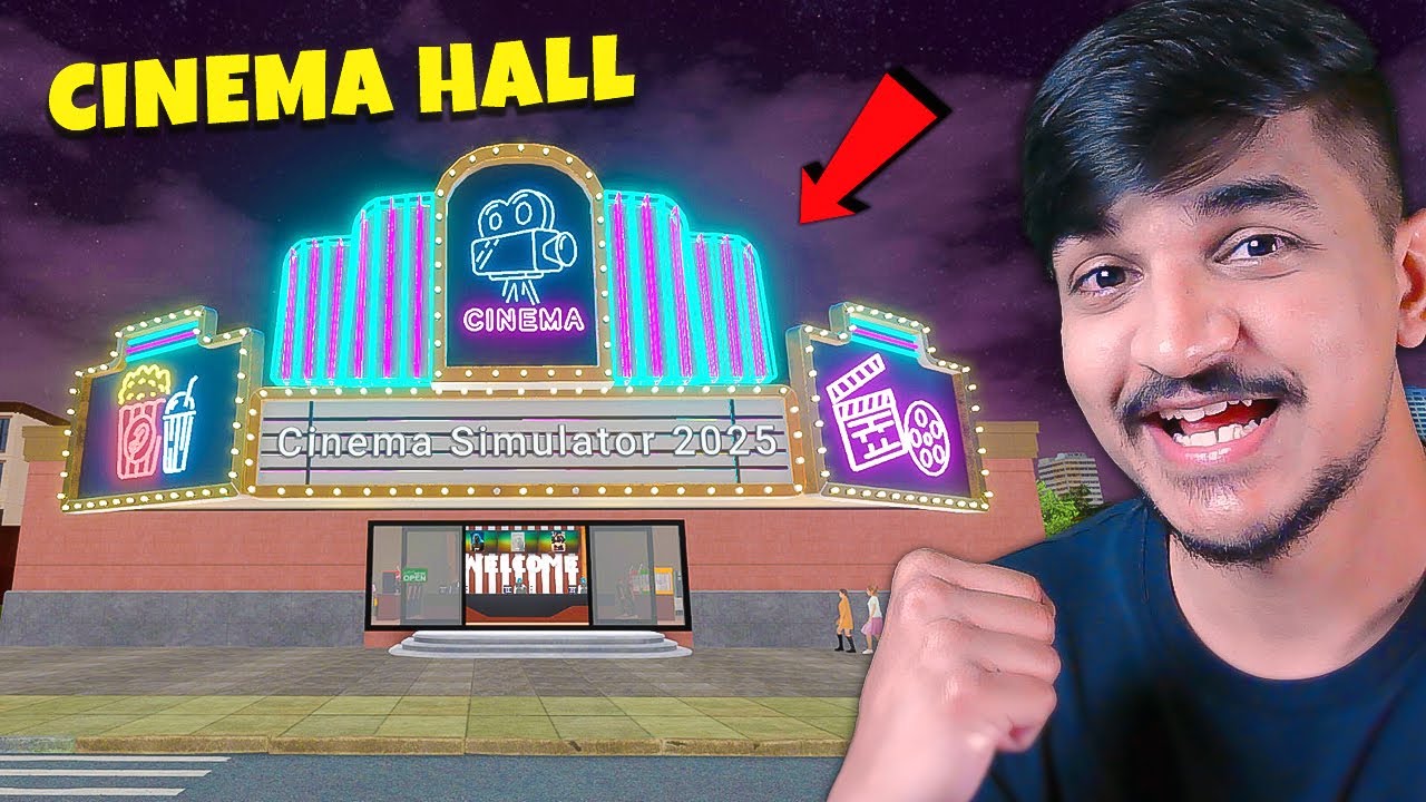 I OPENED A MOVIE THEATER IN 2025! 🍿🎥 | Cinema Simulator 2025 #1