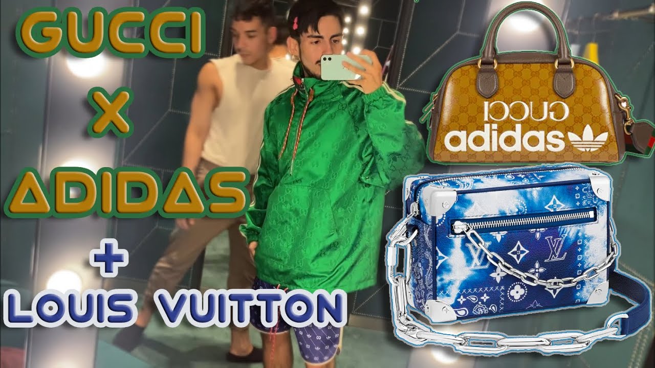 GUCCI x ADIDAS / LOUIS VUITTON BANDANA LUXURY SHOPPING VLOG | MY LAST SHOPPING VLOG IN TAIPEI