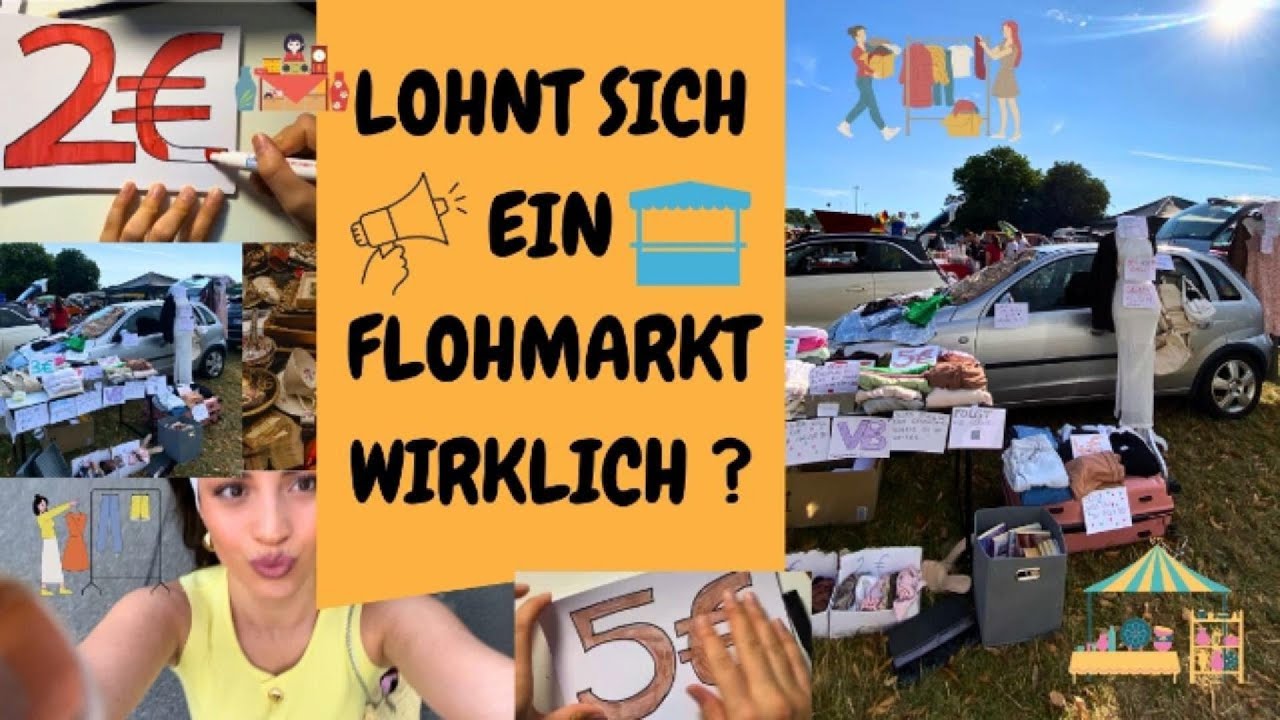 Flohmarkt- Vlog: Totaler Reinfall oder voller Erfolg?!🛍️💸