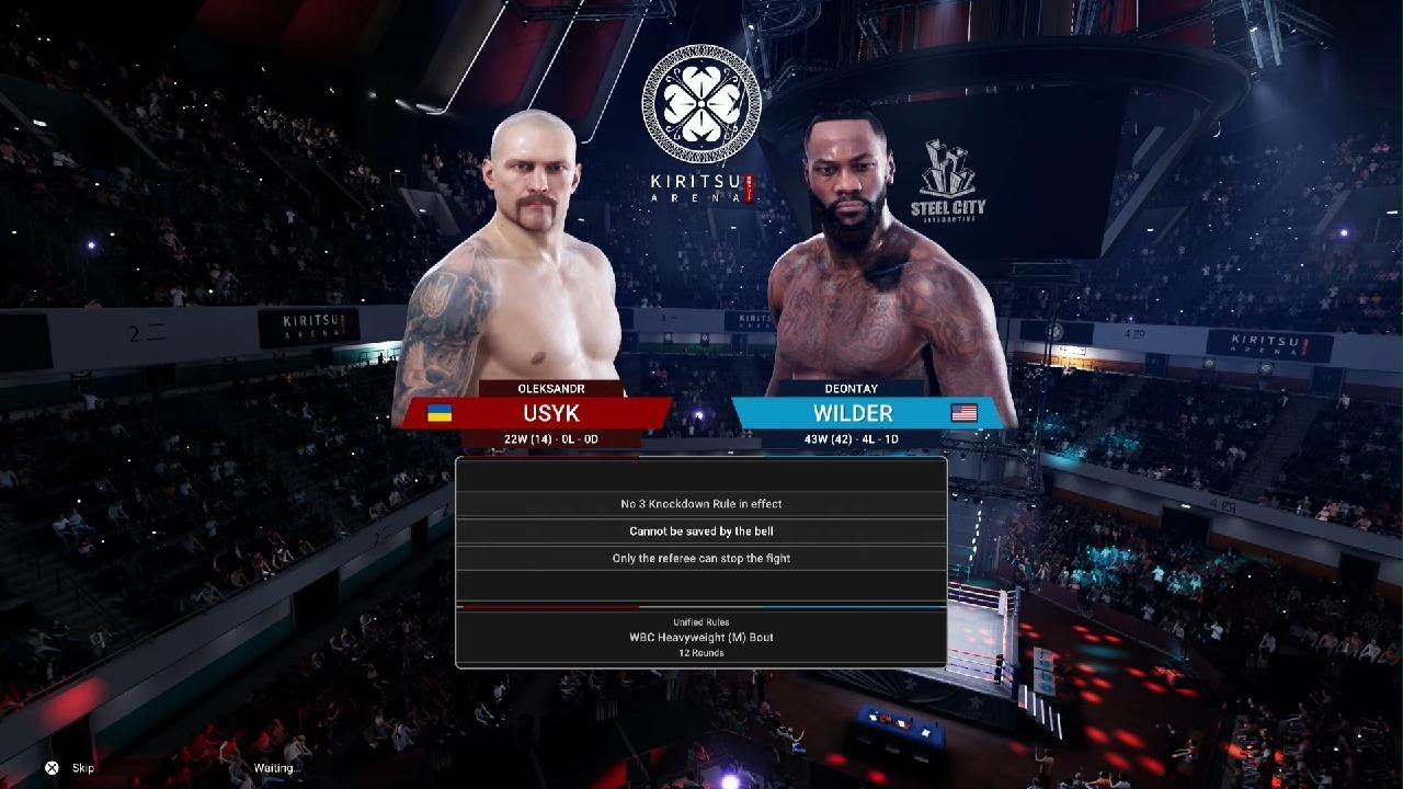 Oleksandr Usyk 🆚 Deontay Wilder - ( Full Fight Simulation on PS5🥊UNDISPUTED )