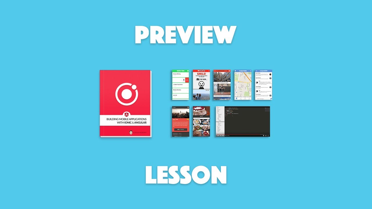PREVIEW (Lesson 01): Anatomy of an Ionic 4 Application - Building Mobile Apps with Ionic & Angular
