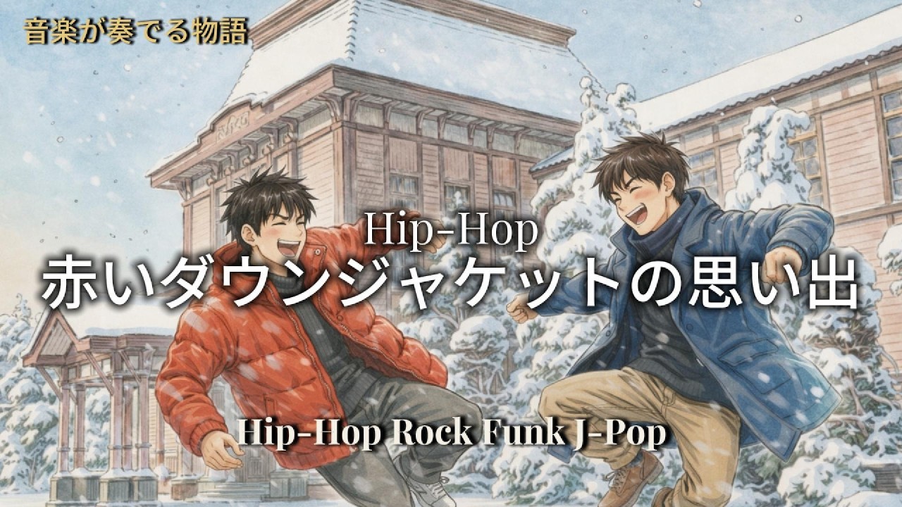 【音楽が奏でる物語 第2章 #2】HIP-HOP 赤いダウンジャケットの思い出 (Official MV)