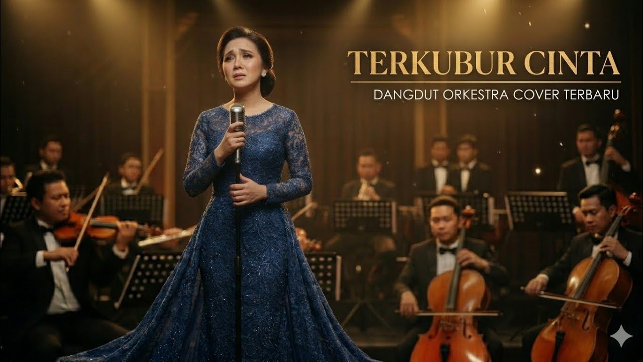 Terkubur cinta - dangdut orkestra lirik cover terbaru | Devalika