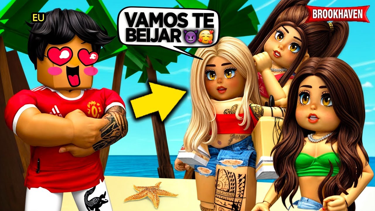 I went to an all-GIRL ISLAND in BROOKHAVEN RP Roblox