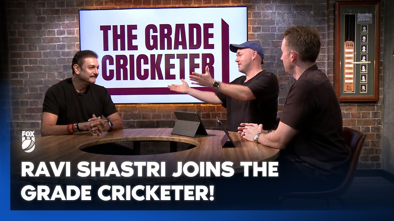 Ravi Shastri previews Australia v India & chats all of cricket's big issues I The Grade Cricketer I