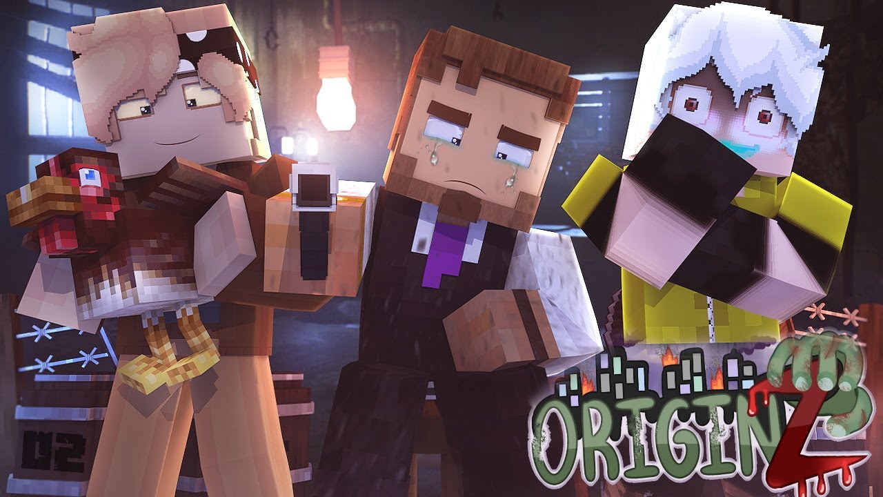 FINDING MY FAMILY?? - Minecraft OriginZ - EP 2 (Crafting Dead Roleplay)