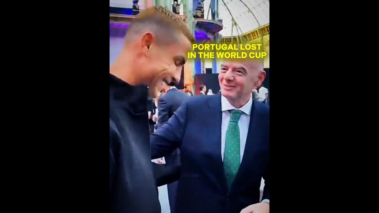 Ronaldo Hates FIFA President..😱
