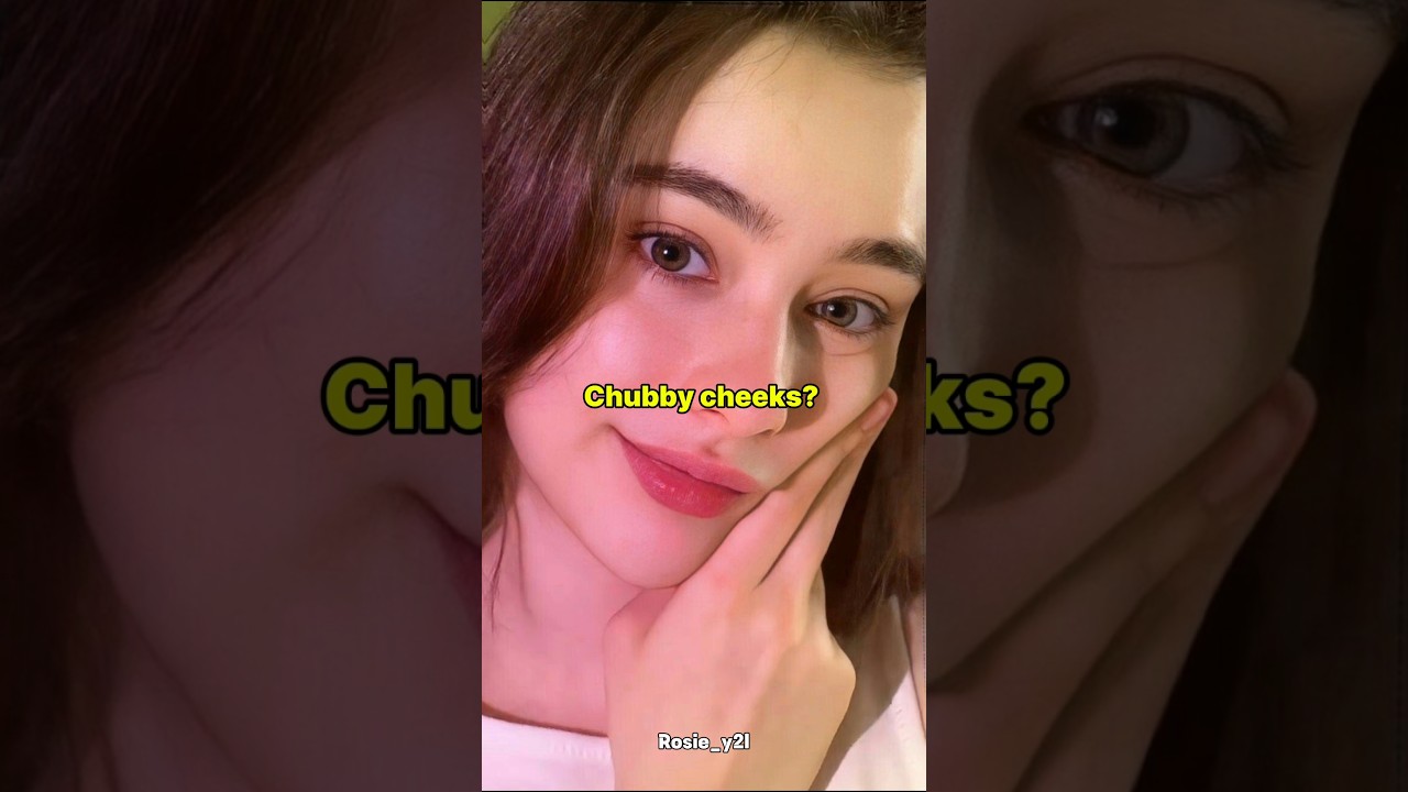 Chubby cheeks? #shorts #glowup #trending #cheeks #foryou #explore #skincare #exercise #fyp #beauty