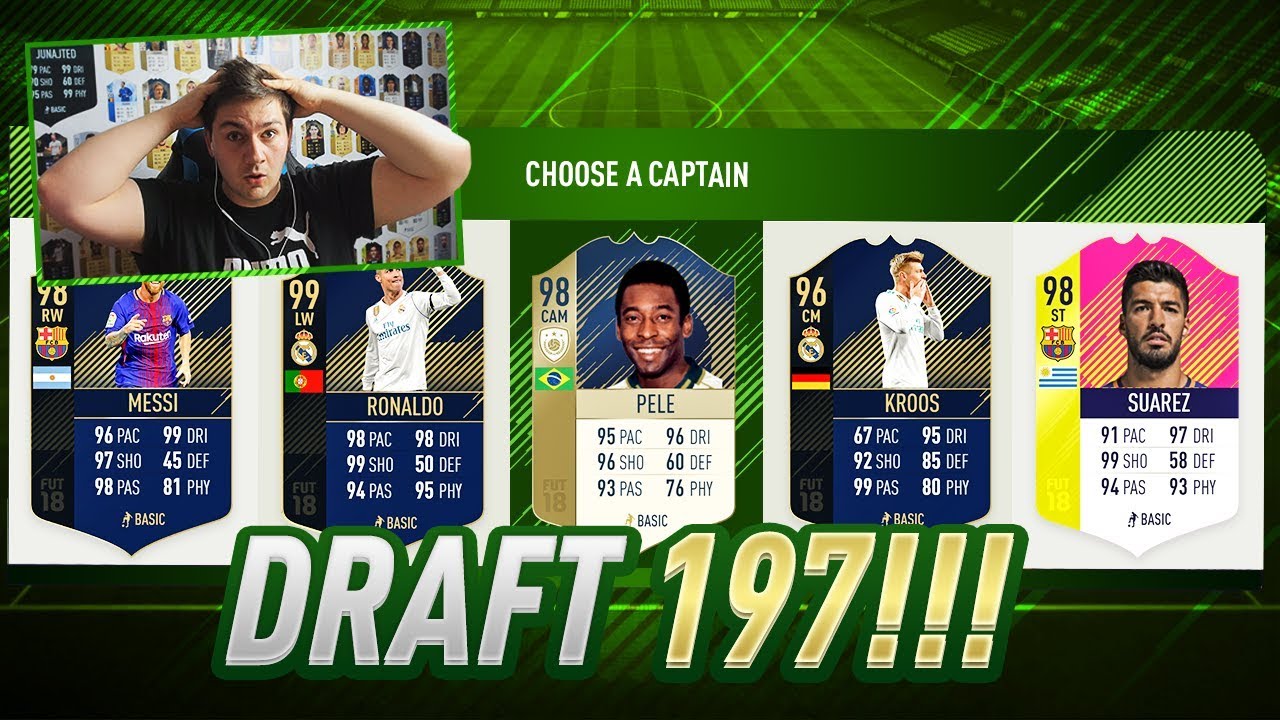 DRAFT 197! - A JEDNAK TO MOŻLIWE! NAJLEPSZY MOŻLIWY DRAFT! - FIFA 18