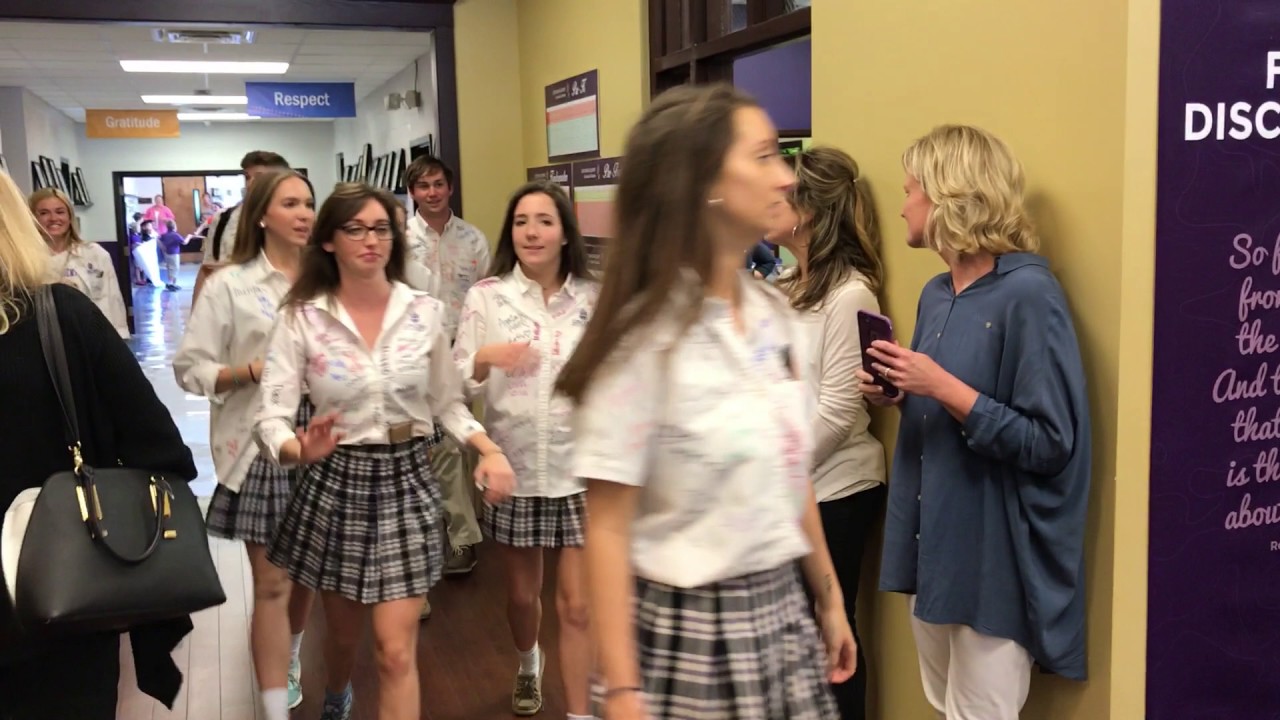 Senior Walk Lipscomb Academy 2017