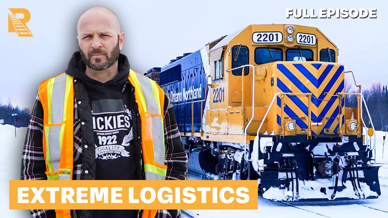 Deadly Blizzards, Frozen Equipment & Exploding Steel Rails | Extreme Arctic Railroad | Full Episode