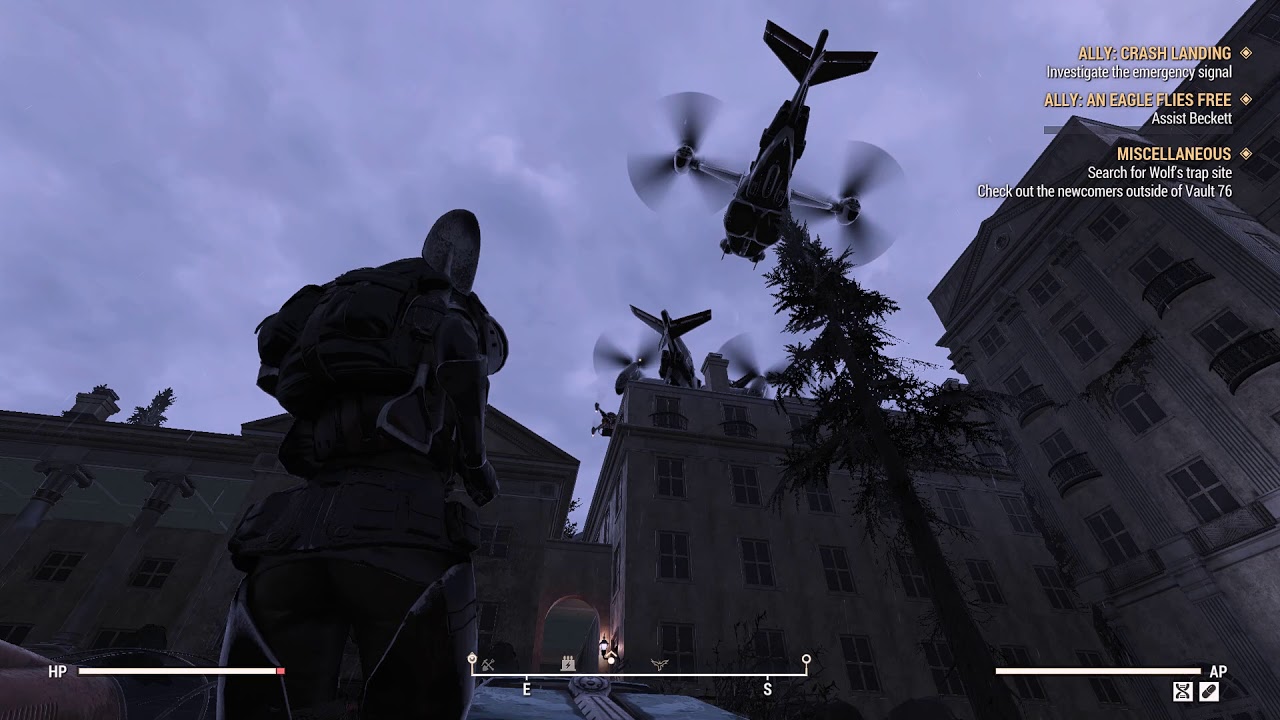 Fallout 76: Bouncing vertibots