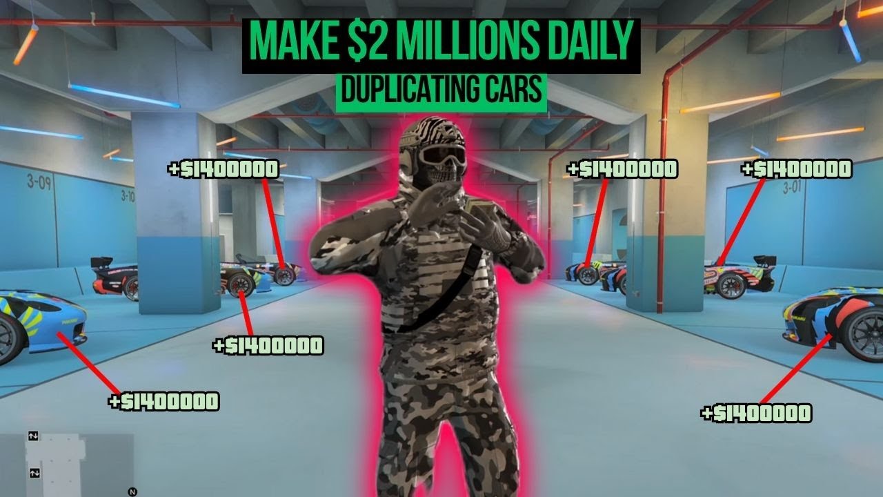 How to DUPLICATE CARS GLITCH | Make $2 Millions a Day | GTA Online