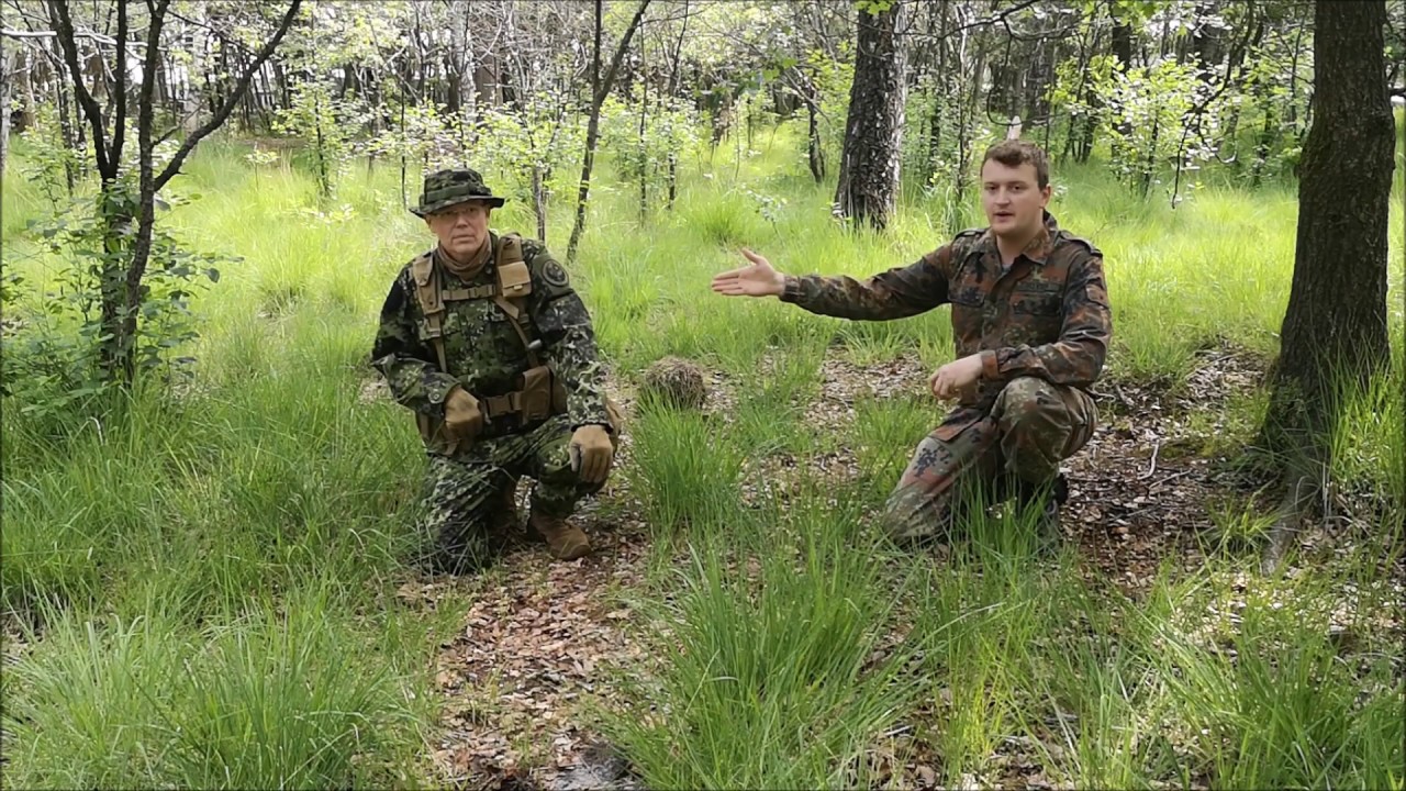 Danish and German Flecktarn Uniforms
