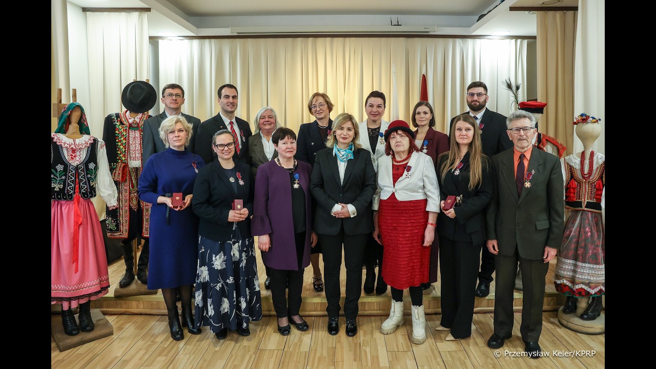 Łotwa, Dyneburg | Wręczenie odznaczeń przez minister Agnieszkę Jędrzak w imieniu Prezydenta RP