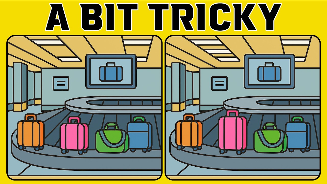 Tricky Spot the Difference Challenges for Smart Thinkers (A Bit Tricky)