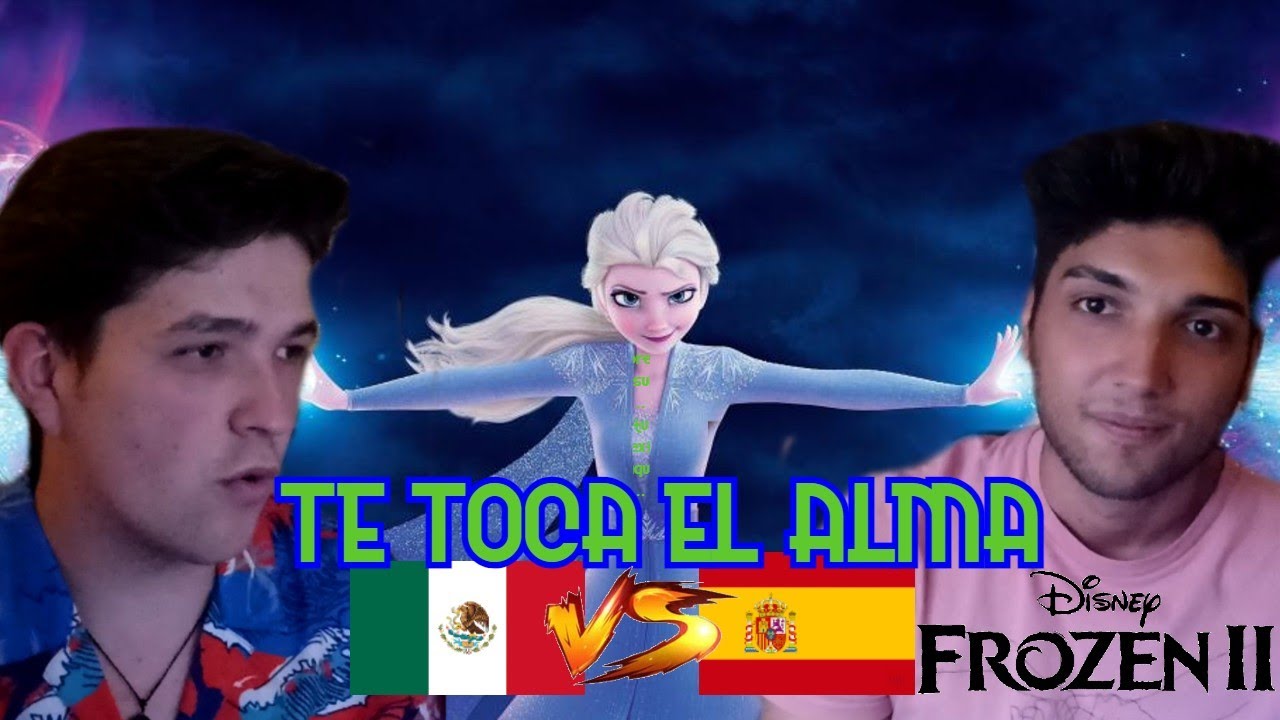 Españoles REACCIONAN a FROZEN 2 MUESTRATE en LATINO vs ESPAÑOL // 