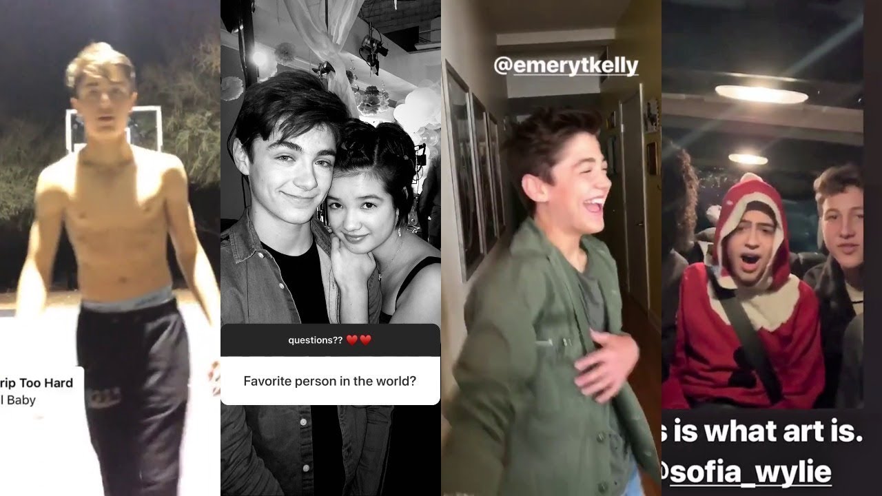 Andi Mack Cast Instagram Stories / December 2018