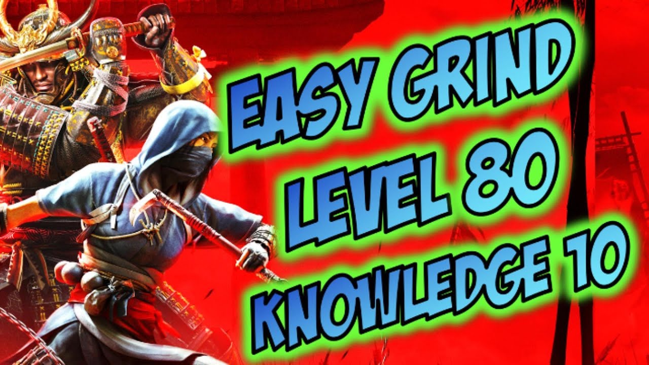Assassin's Creed Shadows - EASY Grind to Level 80 & Knowledge Rank 10