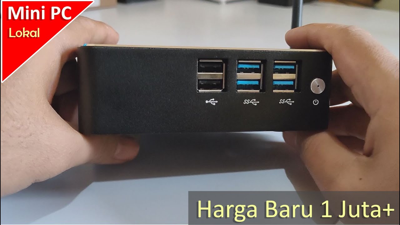 Mini PC 1 jutaan, Pake Core i3 RAM 8GB, Kecil dan Irit daya | VRX Mini PC