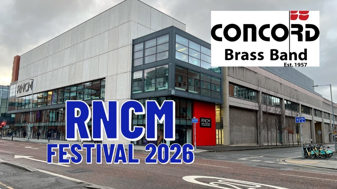 Concord Brass Band på RNCM Festival i Manchester | Brass Band Tour 2026
