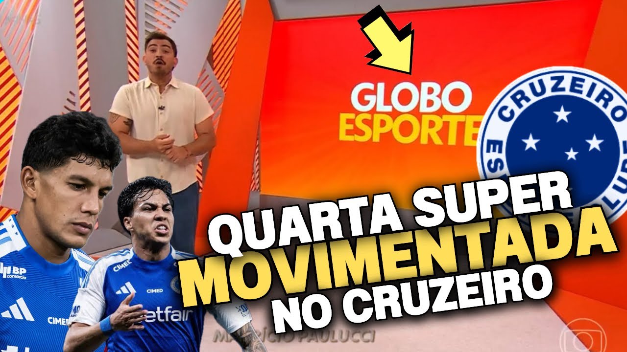 GLOBO ESPORTE CRUZEIRO! QUARDA SUPER AGITADA NA TOCA | DIA DE CRUZEIRO X FLAMENGO | VEJA AGORA!