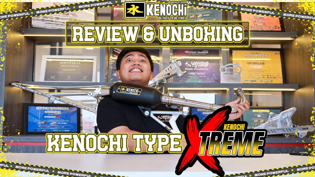 KENOCHI RACING EXHAUST - TYPE EXTREME FOR YAMAHA MIO/SOUL