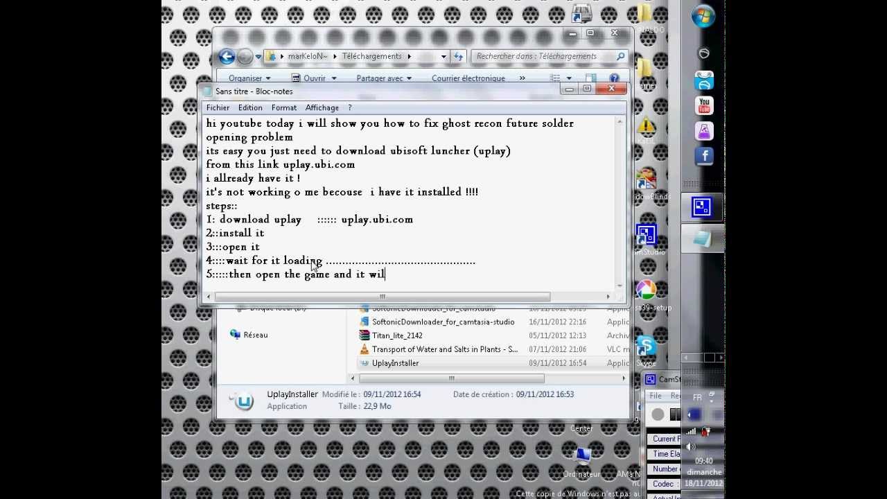 ghost recon future solider opening problem fixed!!!