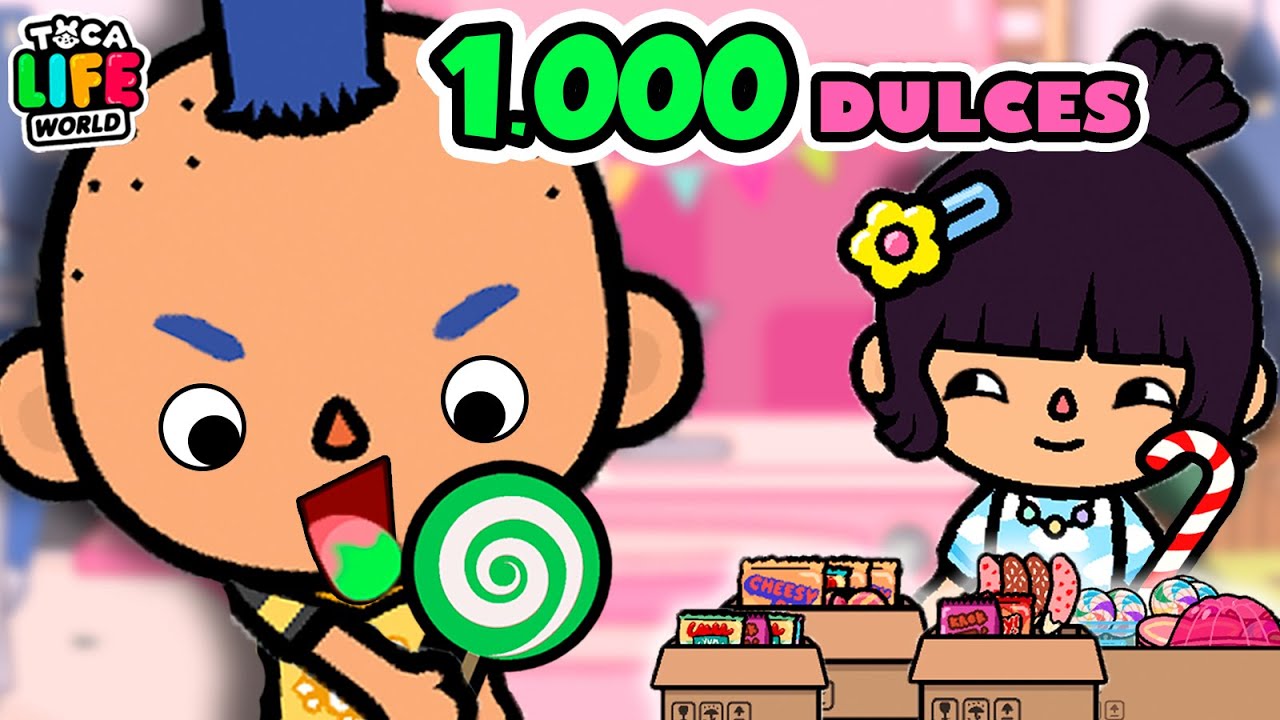 🍬 ¡Buscamos TODOS LOS DULCES de Toca Boca Life World! 🌍