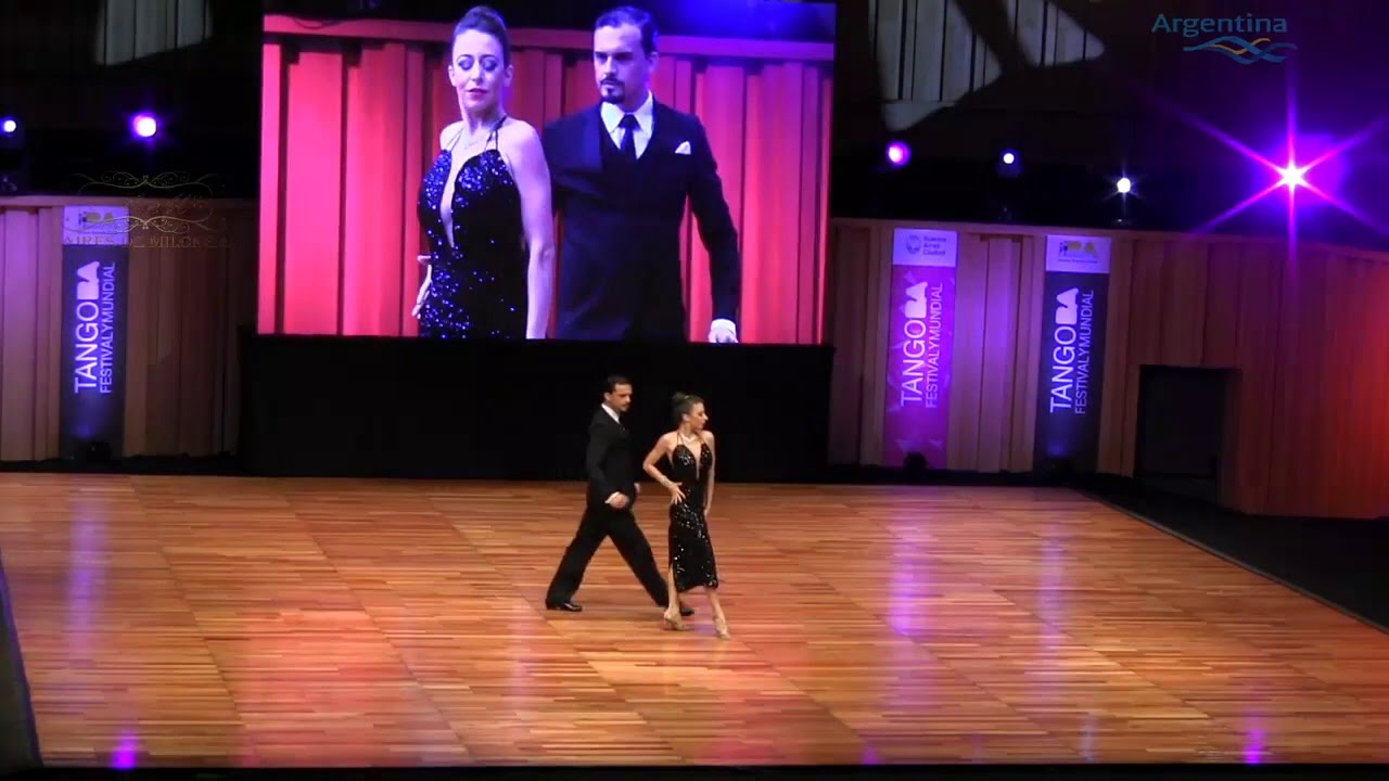 Edwin Leonardo Olarte y Vittoria Franchina SEMIFINAL MUNDIAL DE TANGO 2018