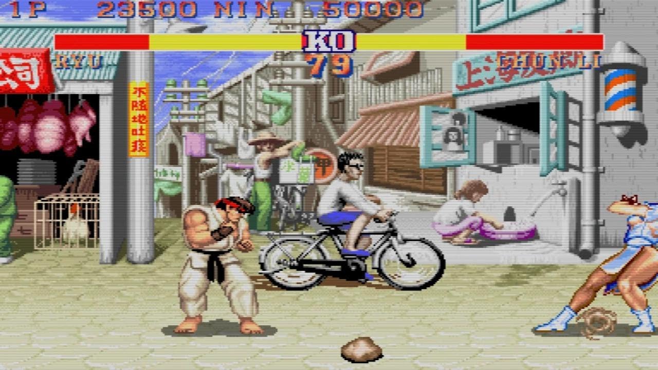 Street Fighter 2 Ryu vs Chun li no difícil