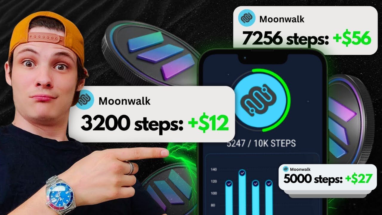How To Get Paid To WALK ($300+/Month) | Moonwalk App