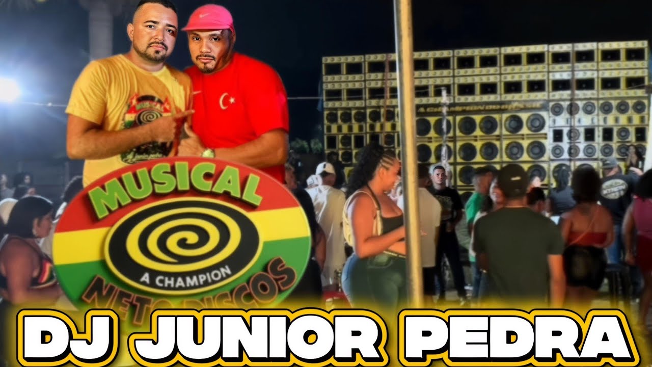 Dj JÚNIOR PEDRA NO COMANDO DA CHAMPION TURNÊ 2026…