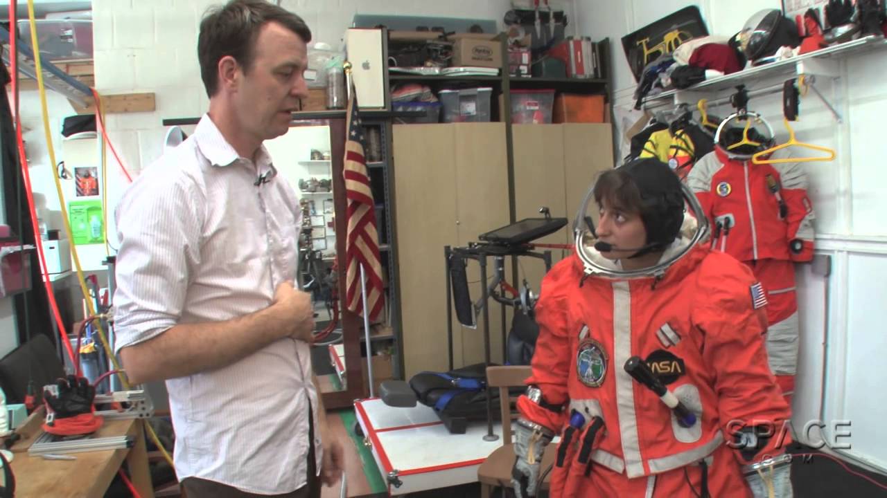 How To Try On A Real Spacesuit -- In Brooklyn | Video