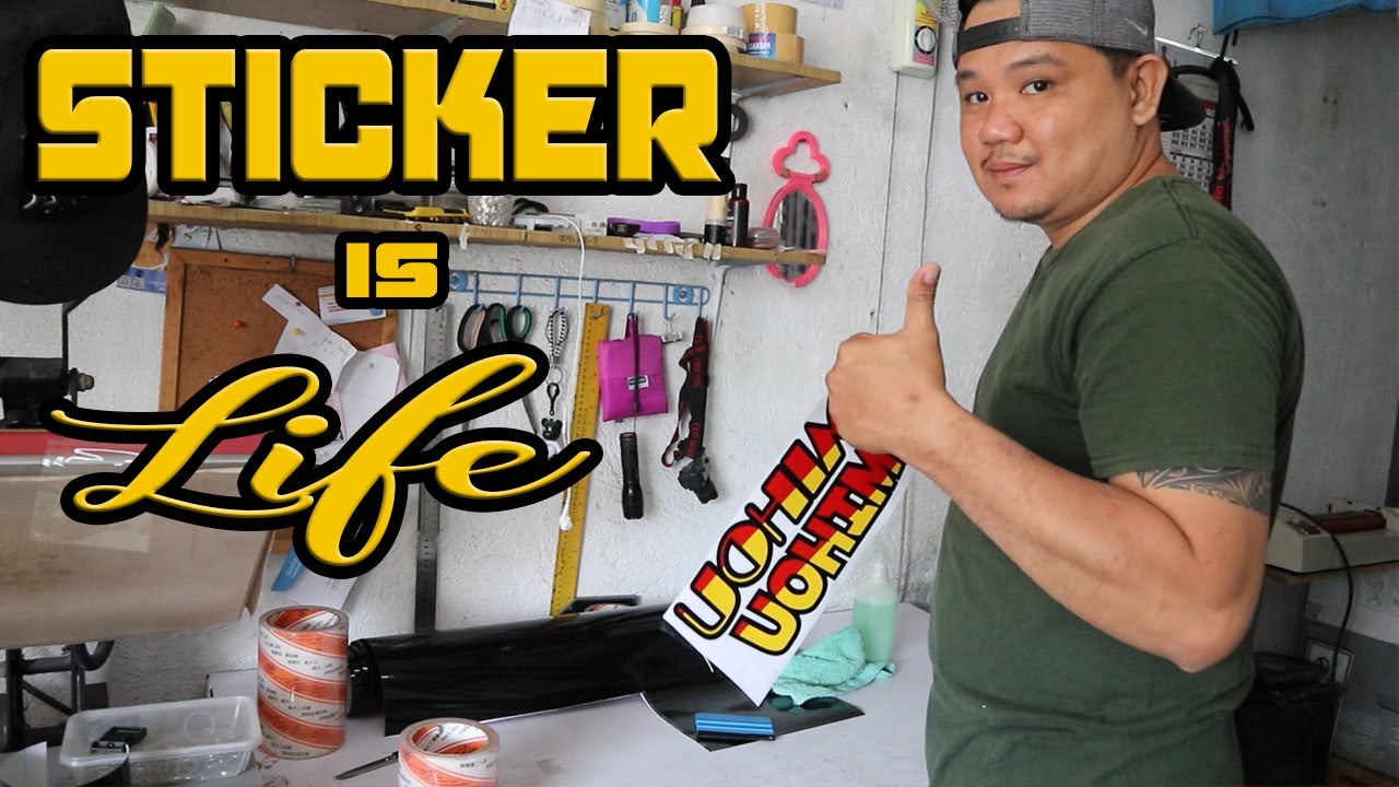 3 Color Sticker Cut Out Basic Tutorial | Direct Cut to Correl Draw