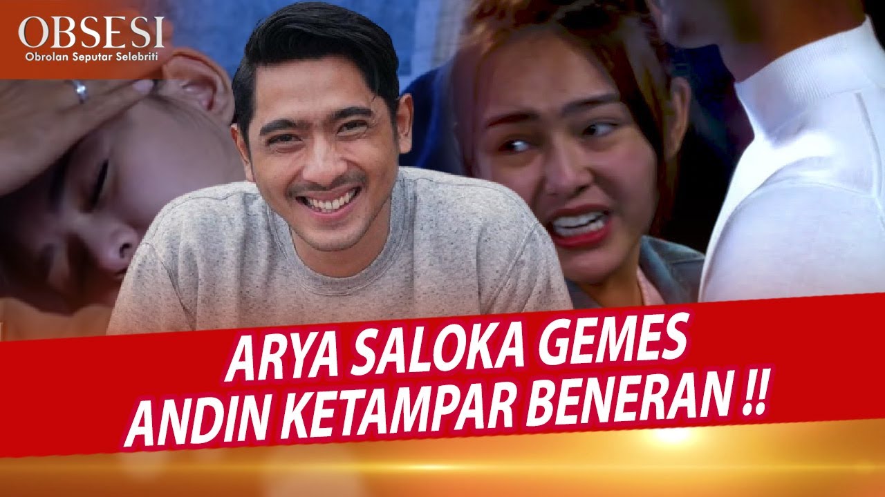 KETAMPAR BENERAN, ARYA SALOKA TERLALU GEMES SAMA TINGKAH AMANDA MANOPO ?! - OBSESI