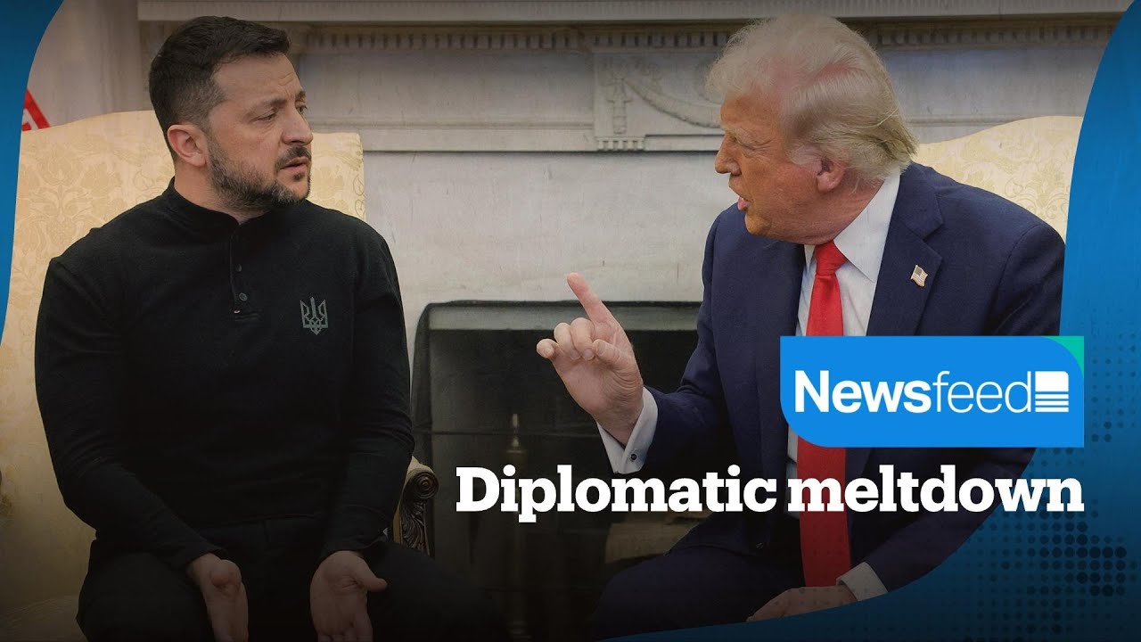 White House clash: Trump and Zelenskyy battle it out