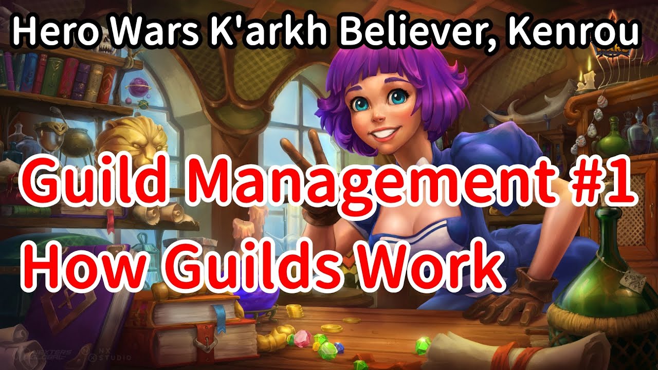 Guild Management #1 How Guilds work | Hero Wars